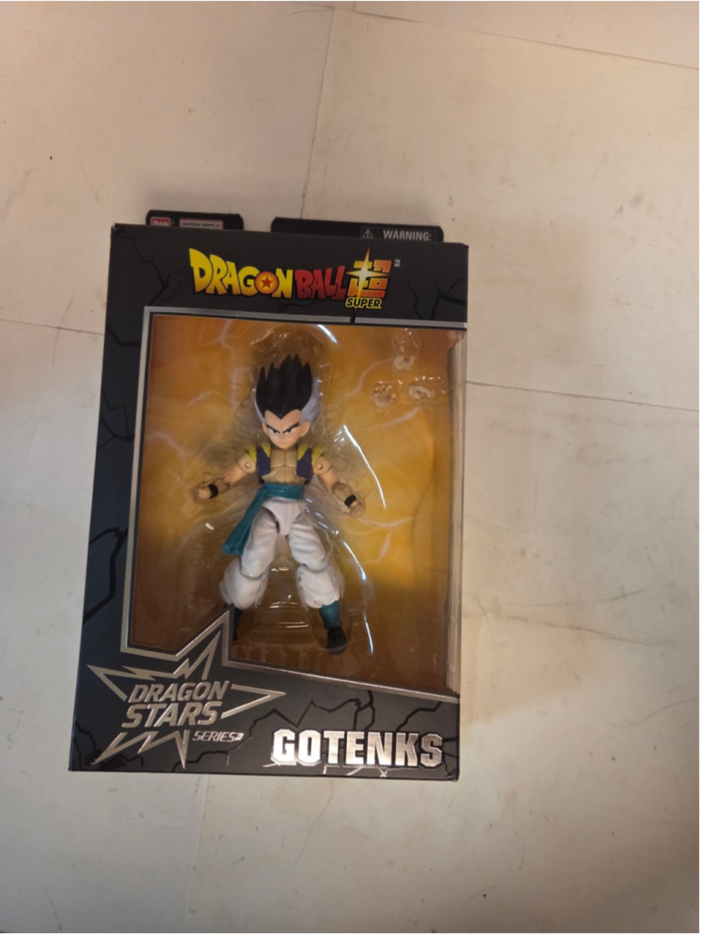 Boys Bandai Dragon Ball Super Gotenks Action Figure One Size White Purple